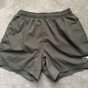 Gymshark Olive Green Shorts